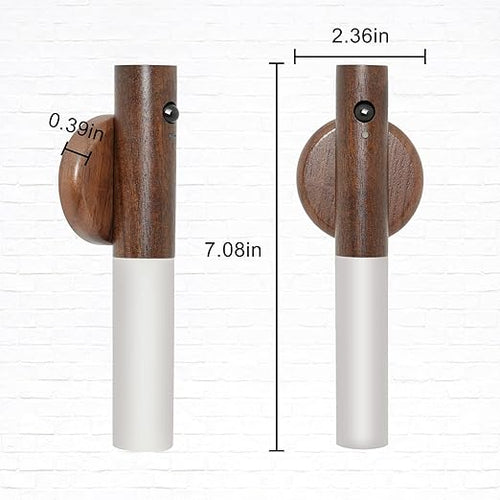 Rechargable Magnetic Wooden Motion Sensor LED Night Light
